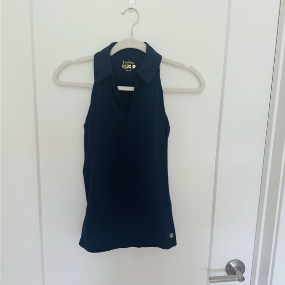 Lilly Pulitzer Tops - Lilly Pulitzer Women's  Luxletic Deep Blue Tank Top